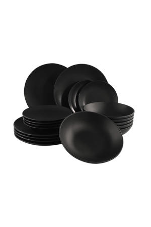 Studio Tavola Serviesset Black Tie 18-Delig