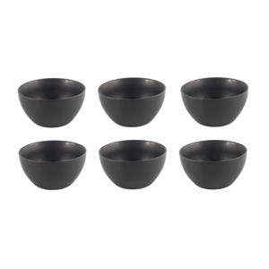 Studio Tavola Kommen Black Tie ø 14 cm - 6 Stuks
