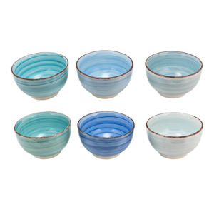 Studio Tavola Kommen Ocean Blue ø 14 cm - 6 Stuks
