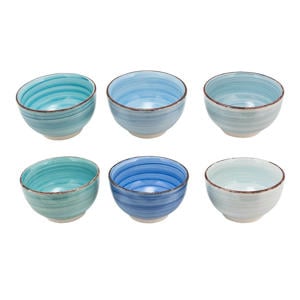 Studio Tavola Kommen Ocean Blue ø 14 cm - 6 Stuks