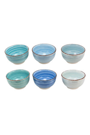Studio Tavola Kommen Ocean Blue ø 14 cm - 6 Stuks