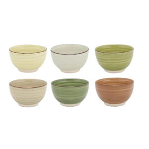 Studio Tavola Kommen Deep Forest ø 14 cm - 6 Stuks 