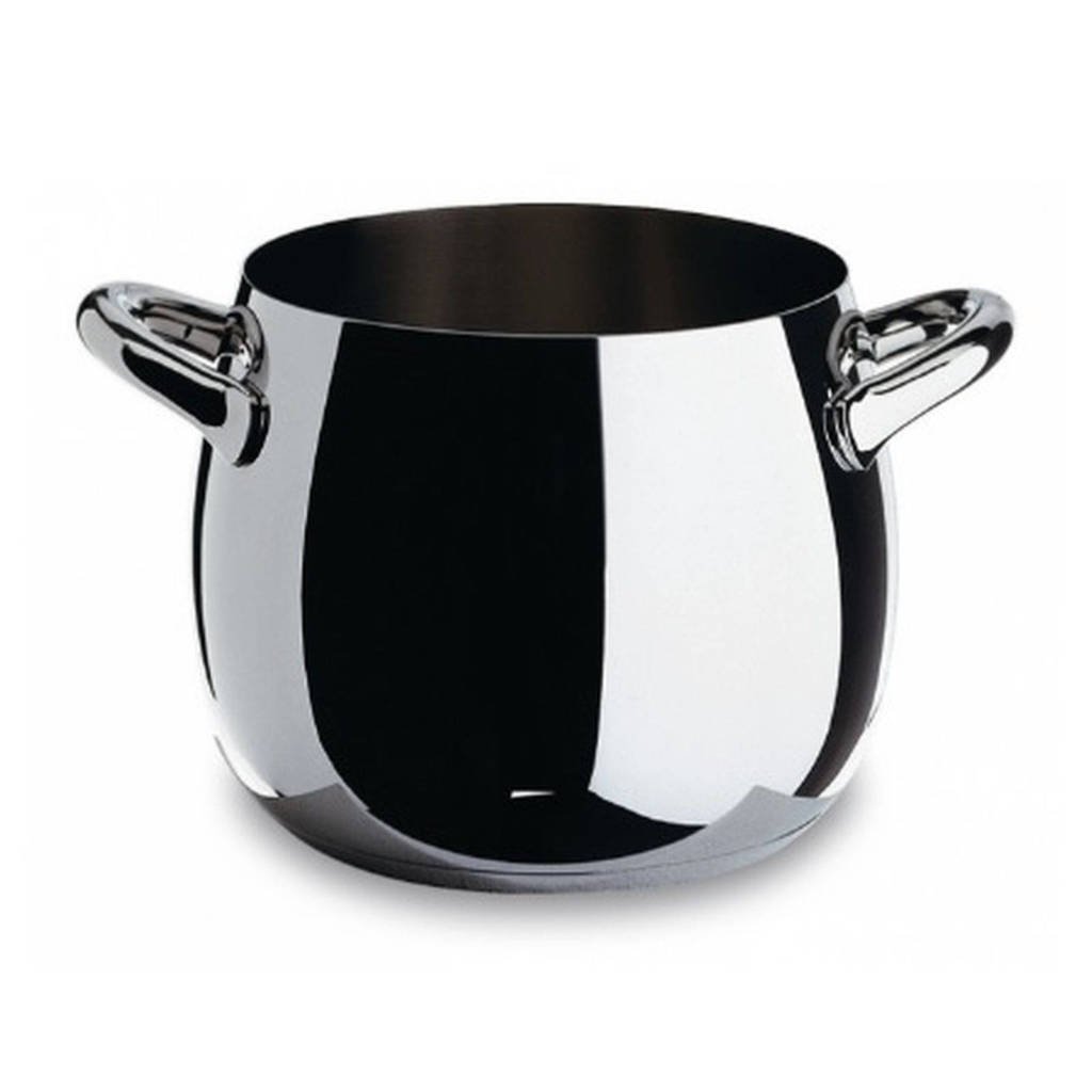 Alessi kookpan, Zilverkleurig