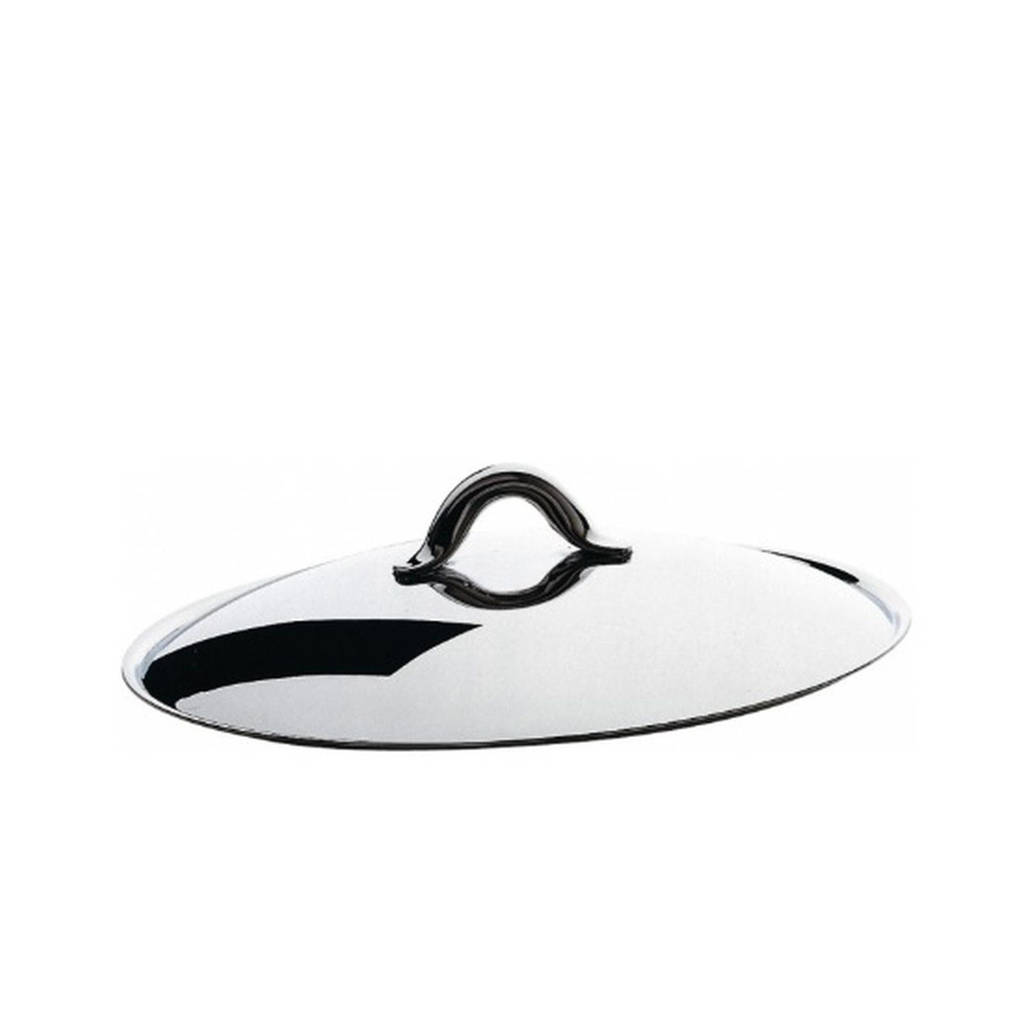 Alessi Deksel Mami SG200-14 Door Stefano Giovannoni, Zilverkleurig