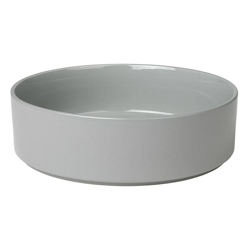 Blomus Saladeschaal Pilare Mirage Grey, Grijs