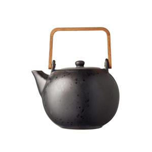 Theepot Zwart (1.2 Liter)
