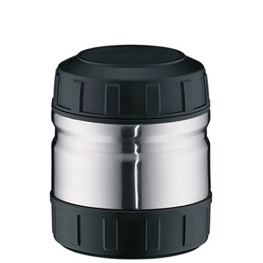 Alfi voedseldrager Inox (0.5L), Zwart,Zilverkleurig