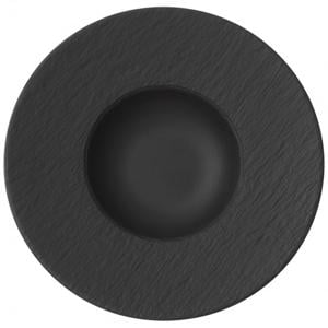 Diep Bord / Pastabord Manufacture Rock - Zwart - ø 28 cm