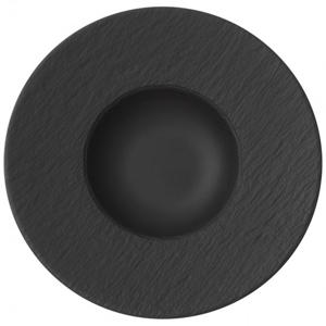 Pastabord Manufacture Rock Zwart ø 29 cm