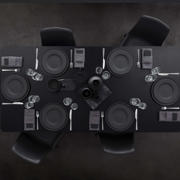 thumbnail: Villeroy & Boch Dinerbord Manufacture Rock - Zwart - ø 27 cm