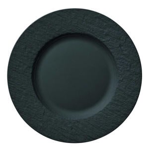 Dinerbord Manufacture Rock - Zwart - ø 27 cm