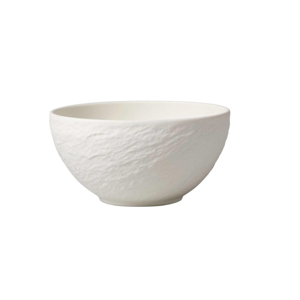 Villeroy & Boch Kom Manufacture Rock - Wit - ø 14 cm