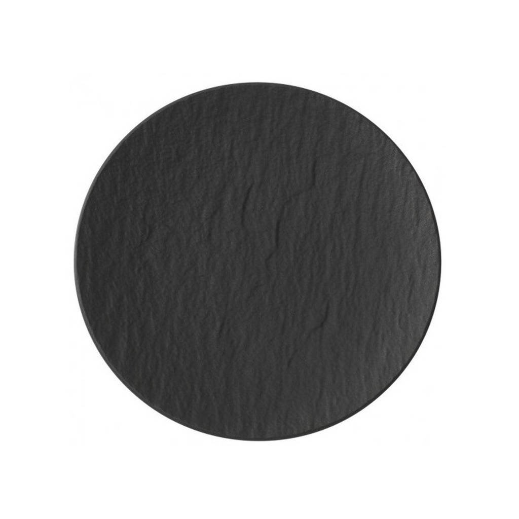 Villeroy & Boch Bordje Manufacture Rock Zwart (Ø16 cm)