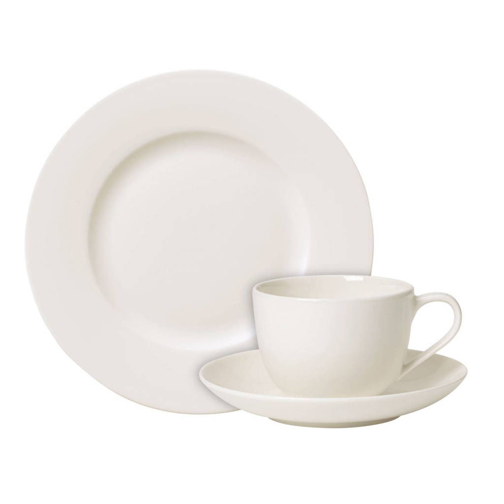 Villeroy & Boch Koffieset For Me (12-Delig), Wit