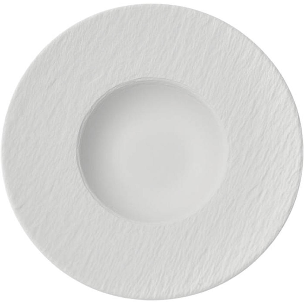 Villeroy & Boch Diep Bord / Pastabord Manufacture Rock - Wit - ø 28 cm
