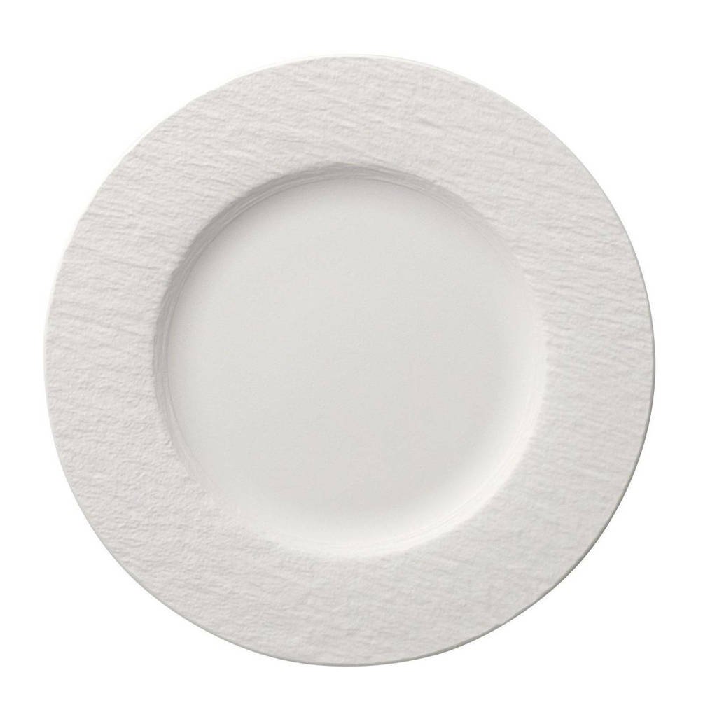 Villeroy & Boch Dinerbord Manufacture Rock Wit (Ø27 cm)