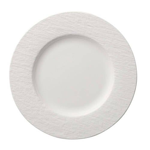 Villeroy & Boch Dinerbord Manufacture Rock Wit ø 27 cm afbeelding