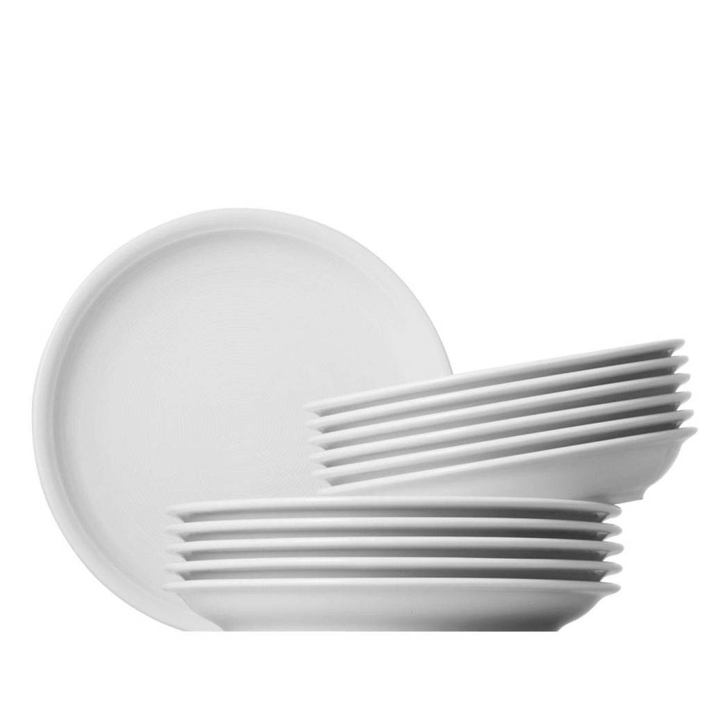Thomas bordenset (set van 12), Wit