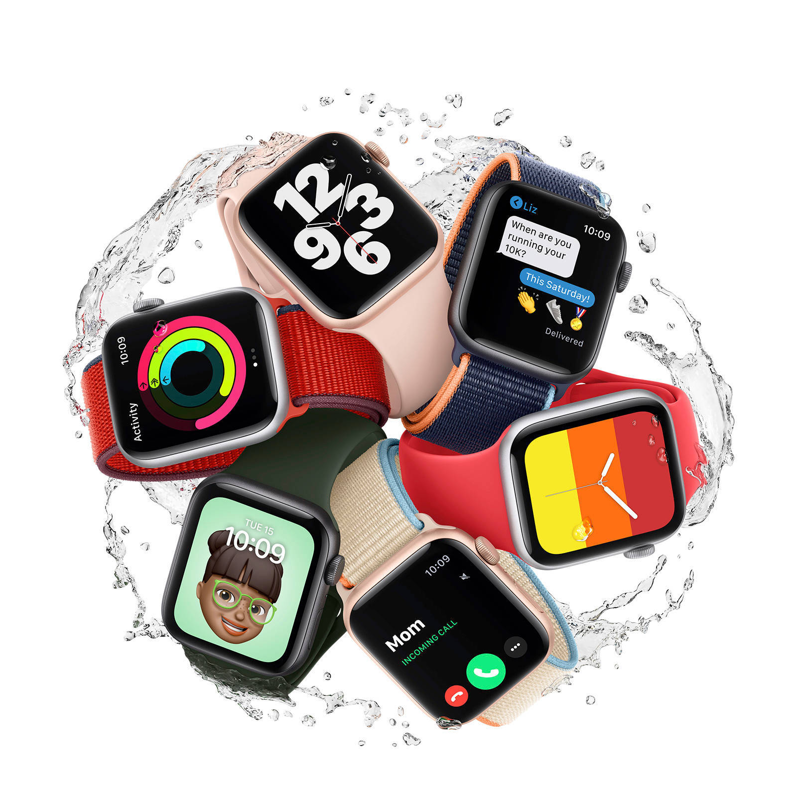 Apple Watch SE 44mm smartwatch Silver | wehkamp