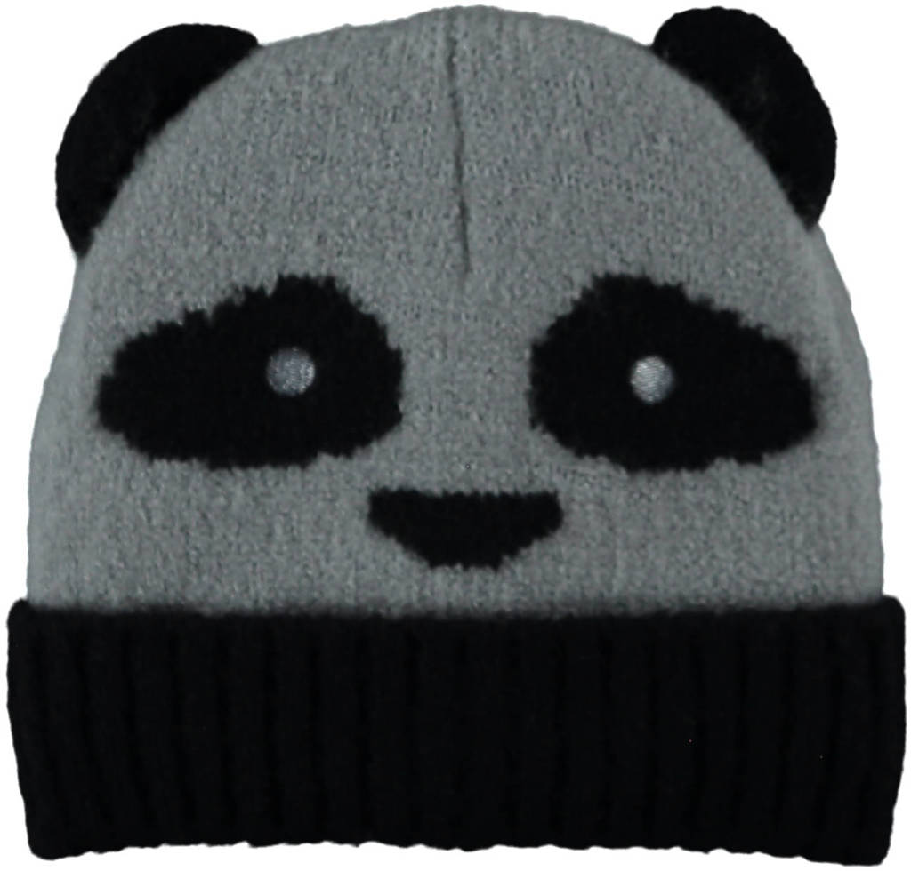 Sarlini muts dieren grijs/zwart, Grijs/zwart