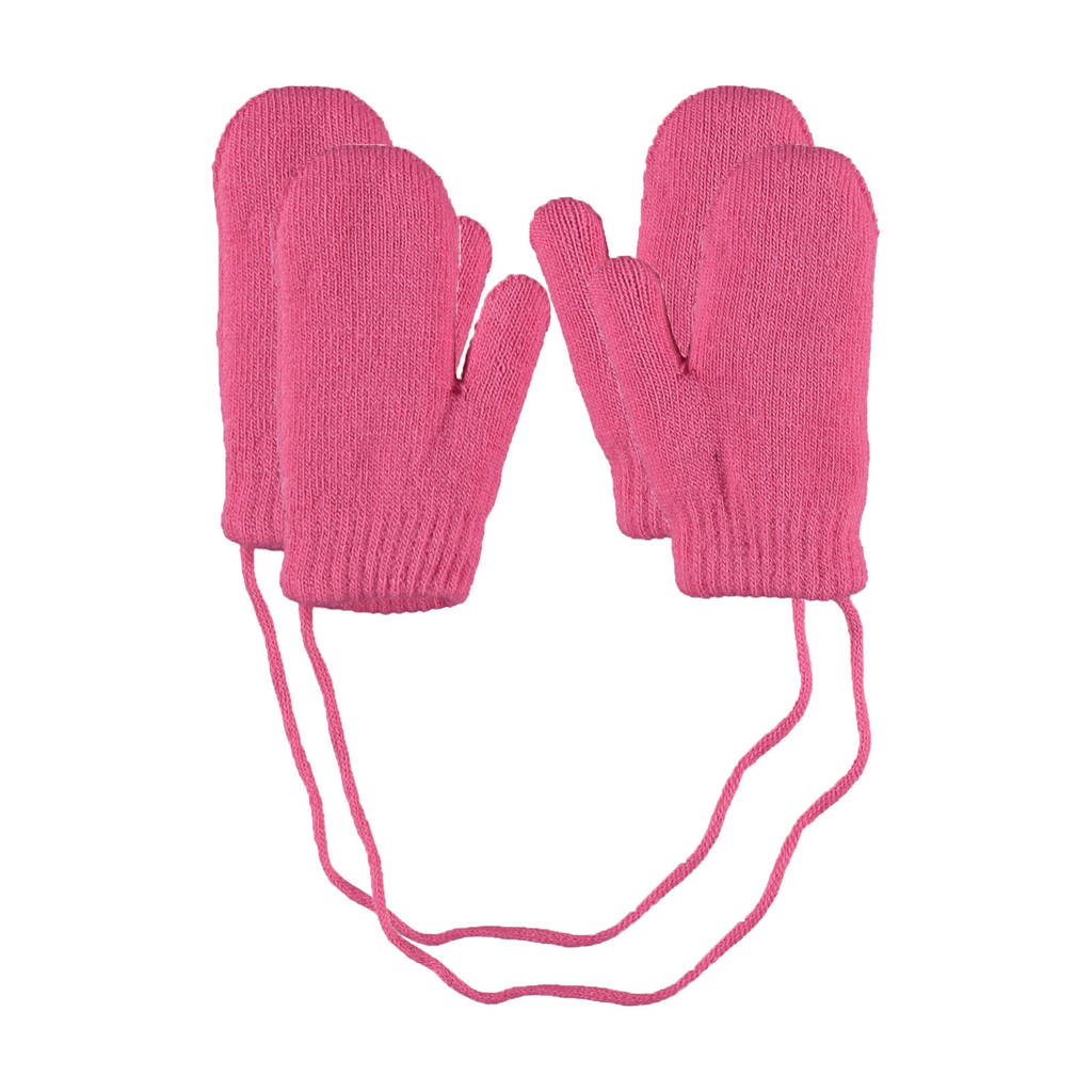 Sarlini gebreide baby wanten - set van 2 roze, Roze