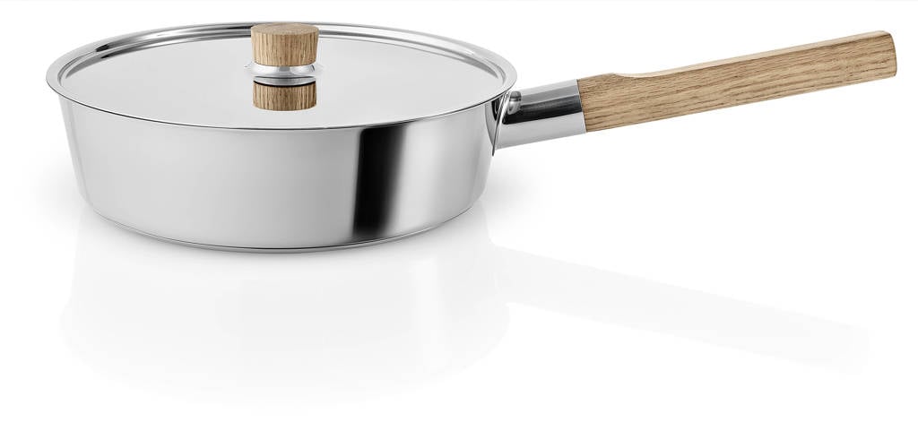 Eva Solo Hapjespan Nordic Kitchen RVS (Ø24 cm), Bruin,Zilverkleurig