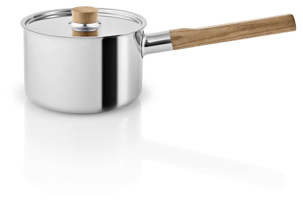 Eva Solo Steelpan Nordic Kitchen RVS (Ø16 cm), Bruin,Zilverkleurig