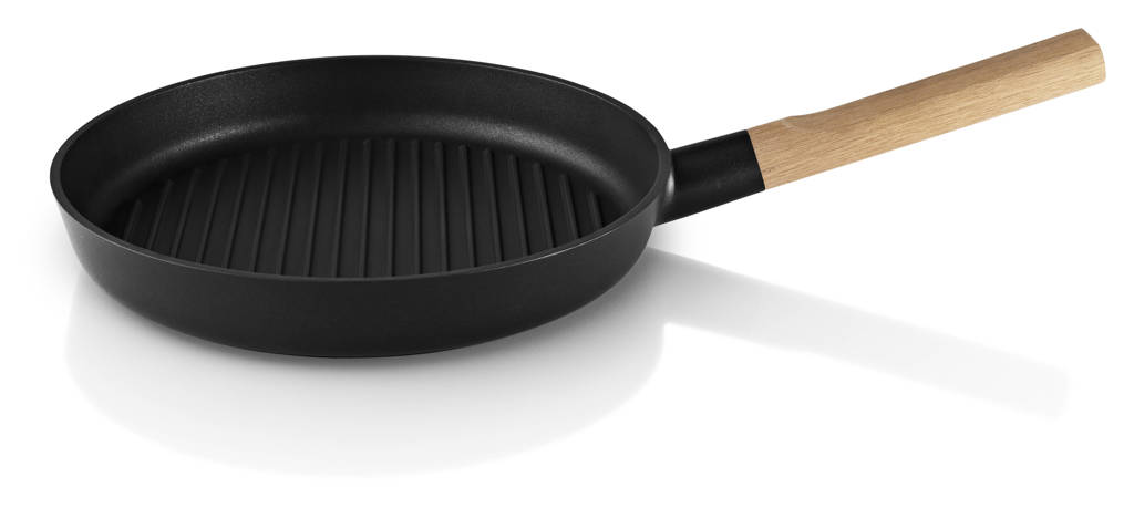 Eva Solo Grillpan Nordic Kitchen (Ø28 cm), Bruin,Zwart