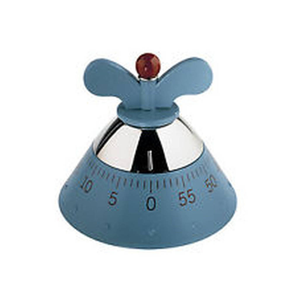 Alessi kookwekker Kitchen Timer, Blauw