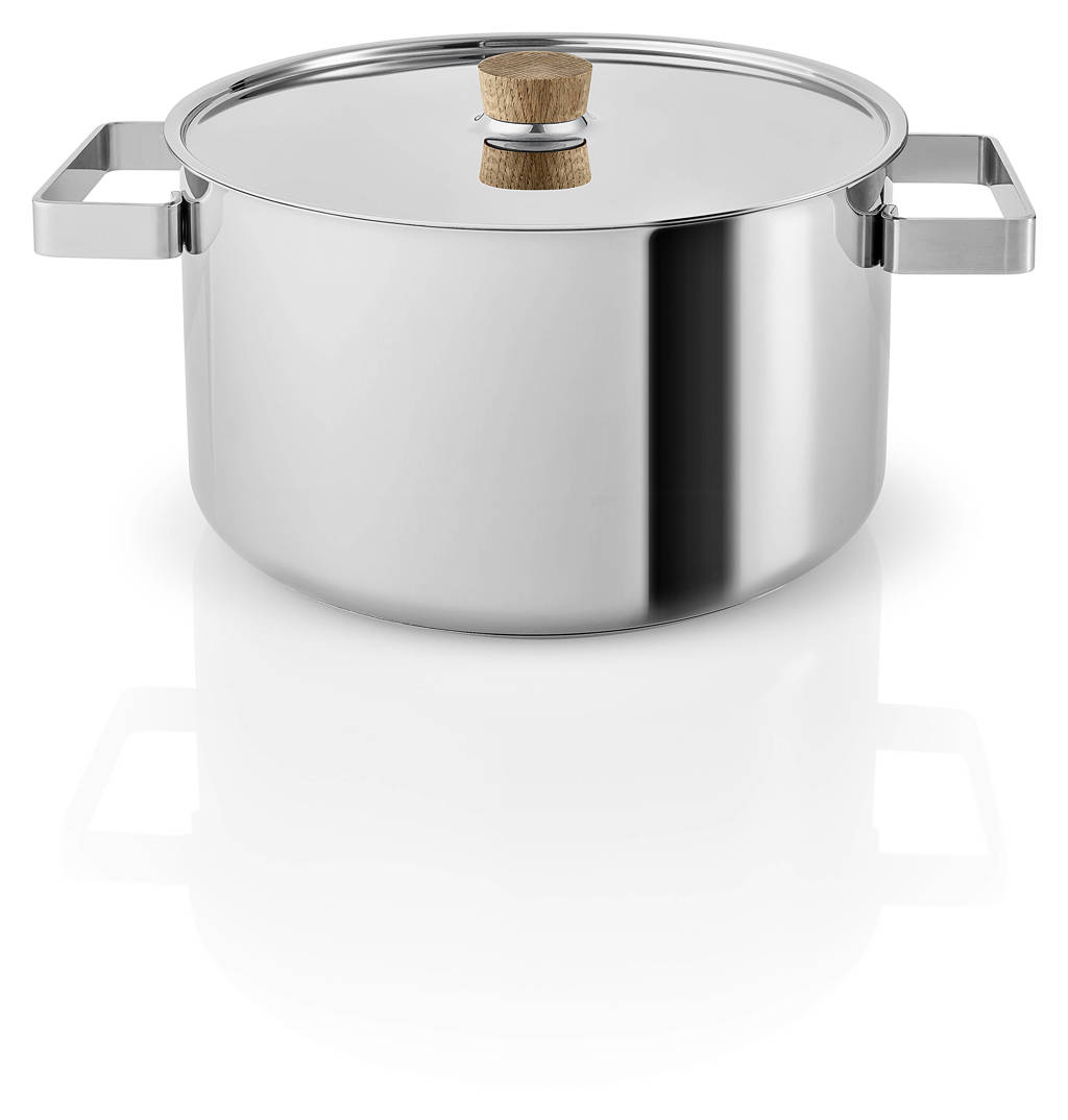 Eva Solo Kookpan Nordic Kitchen RVS (6.0 Liter), Zilverkleurig