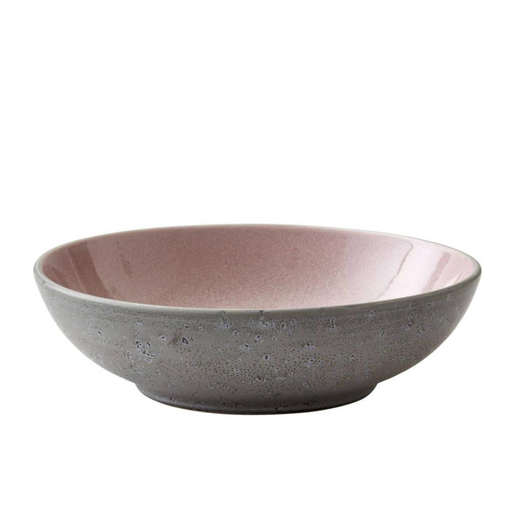 Bitz Pastabord Grijs Lichtroze (Ø20 cm), Roze,Grijs