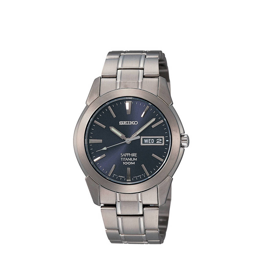Seiko horloge SGG729P1 grijs, Grijs