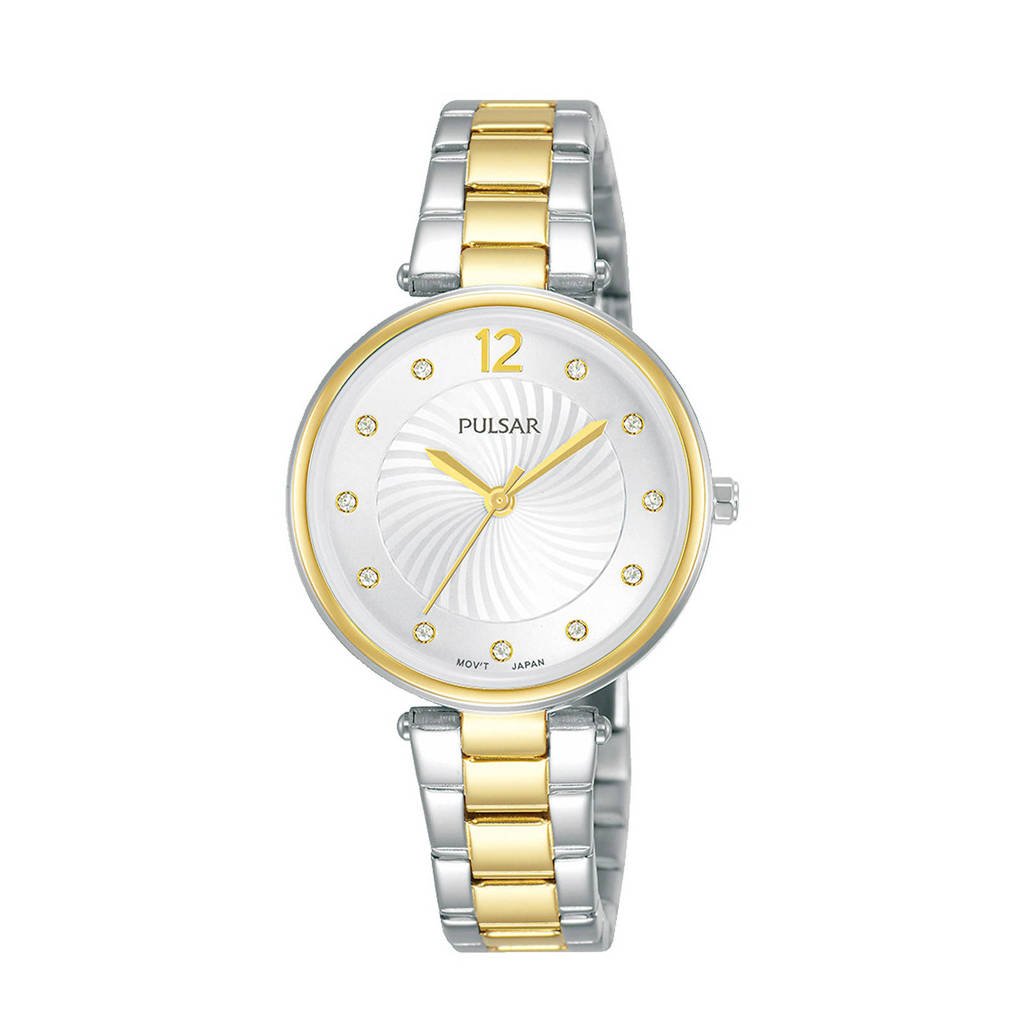 Pulsar horloge PH8492X1 zilver/goud, Zilver/goud