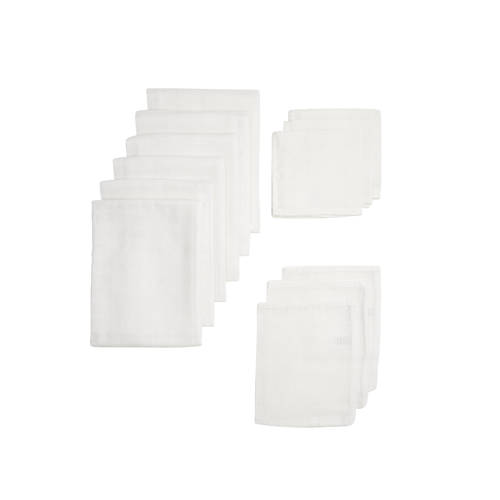 Meyco hydrofiel starterset basic uni - set van 2x3 en 1x6 wit