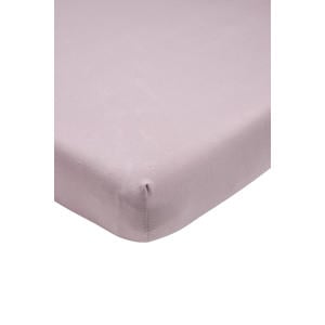jersey hoeslaken boxmatras 75x95 cm lilac