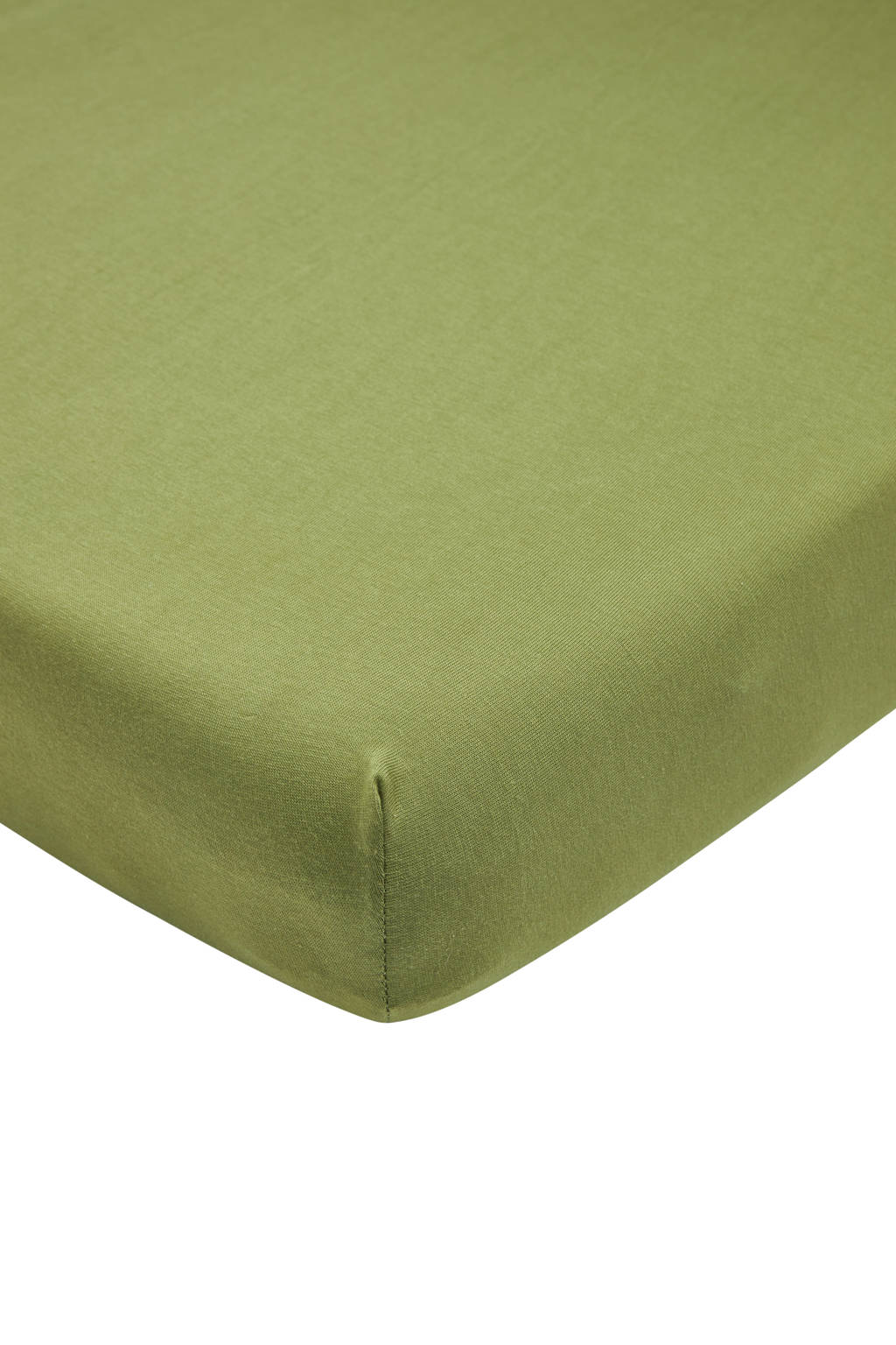 Meyco jersey hoeslaken boxmatras 75x95 cm avocado