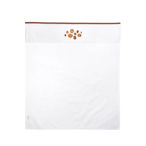 Meyco baby ledikantlaken Panter 100x150 cm camel afbeelding