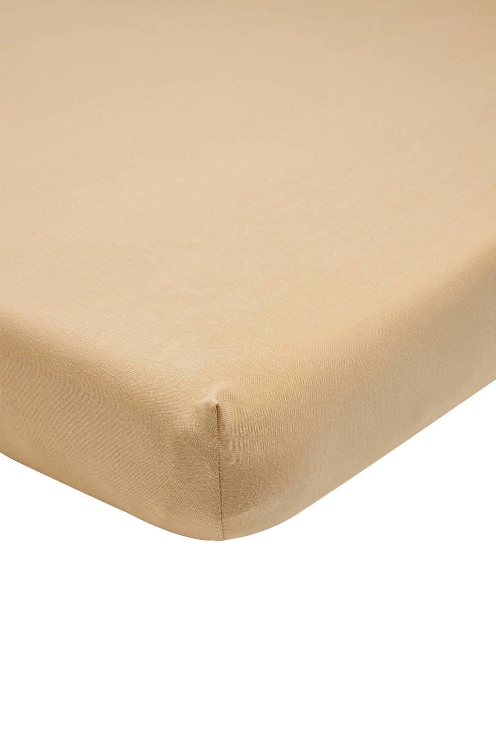 Meyco jersey hoeslaken boxmatras 75x95 cm warm sand, Zand