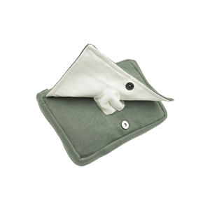 billendoekjesbox Knit basic forest green