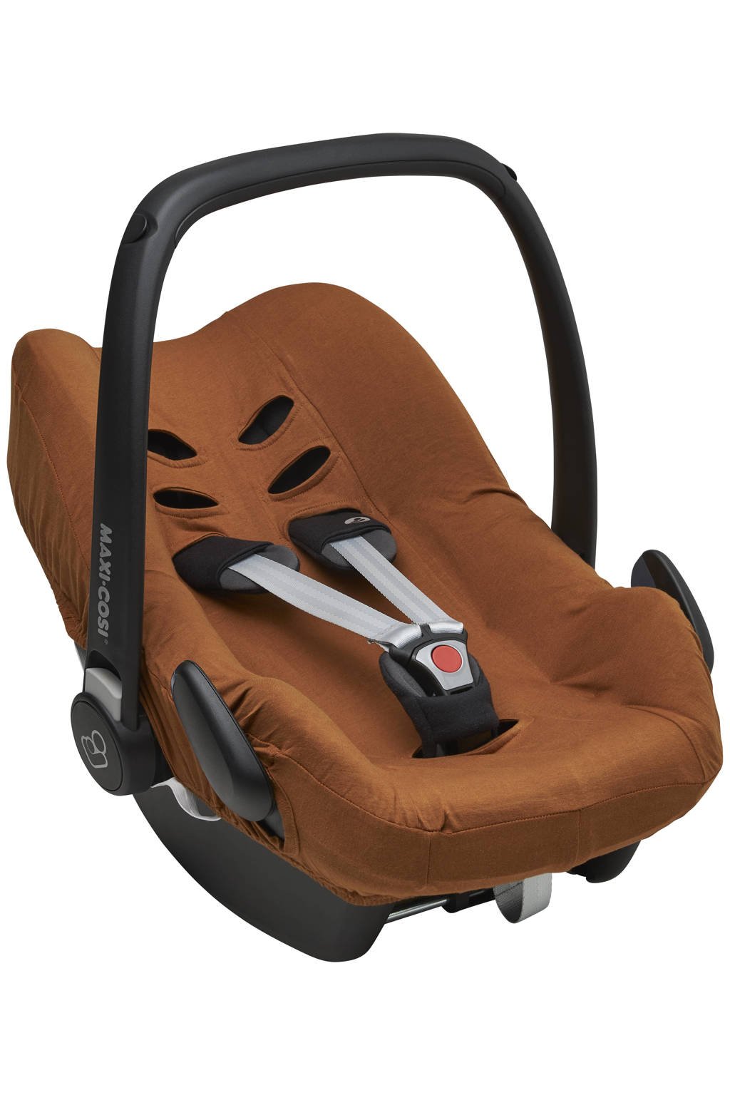 Meyco autostoelhoes groep 0 Basic jersey camel, Camel
