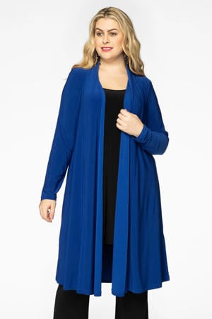 vest van travelstof DOLCE blauw
