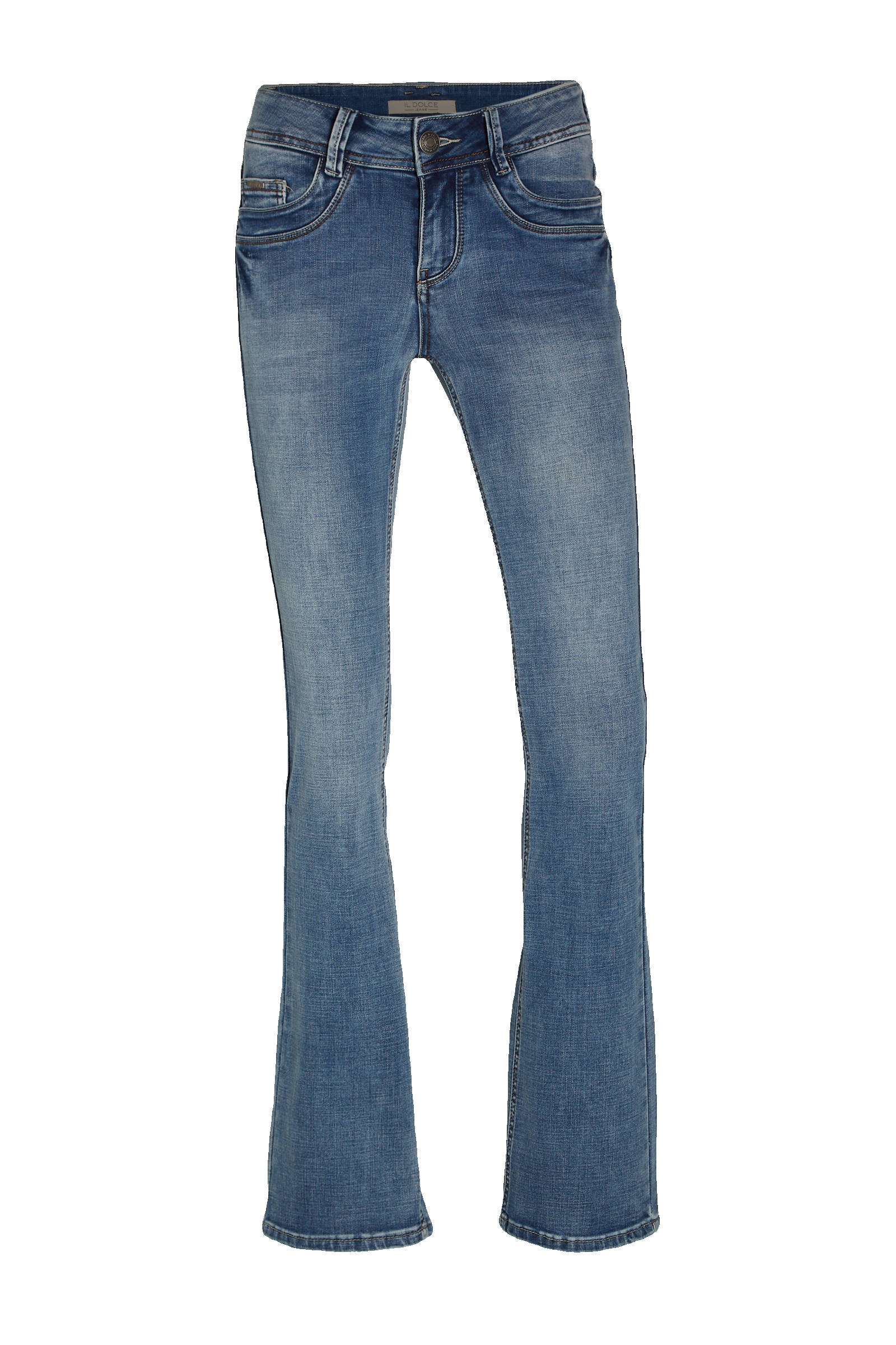 Il Dolce bootcut jeans Roxy medium blue | wehkamp