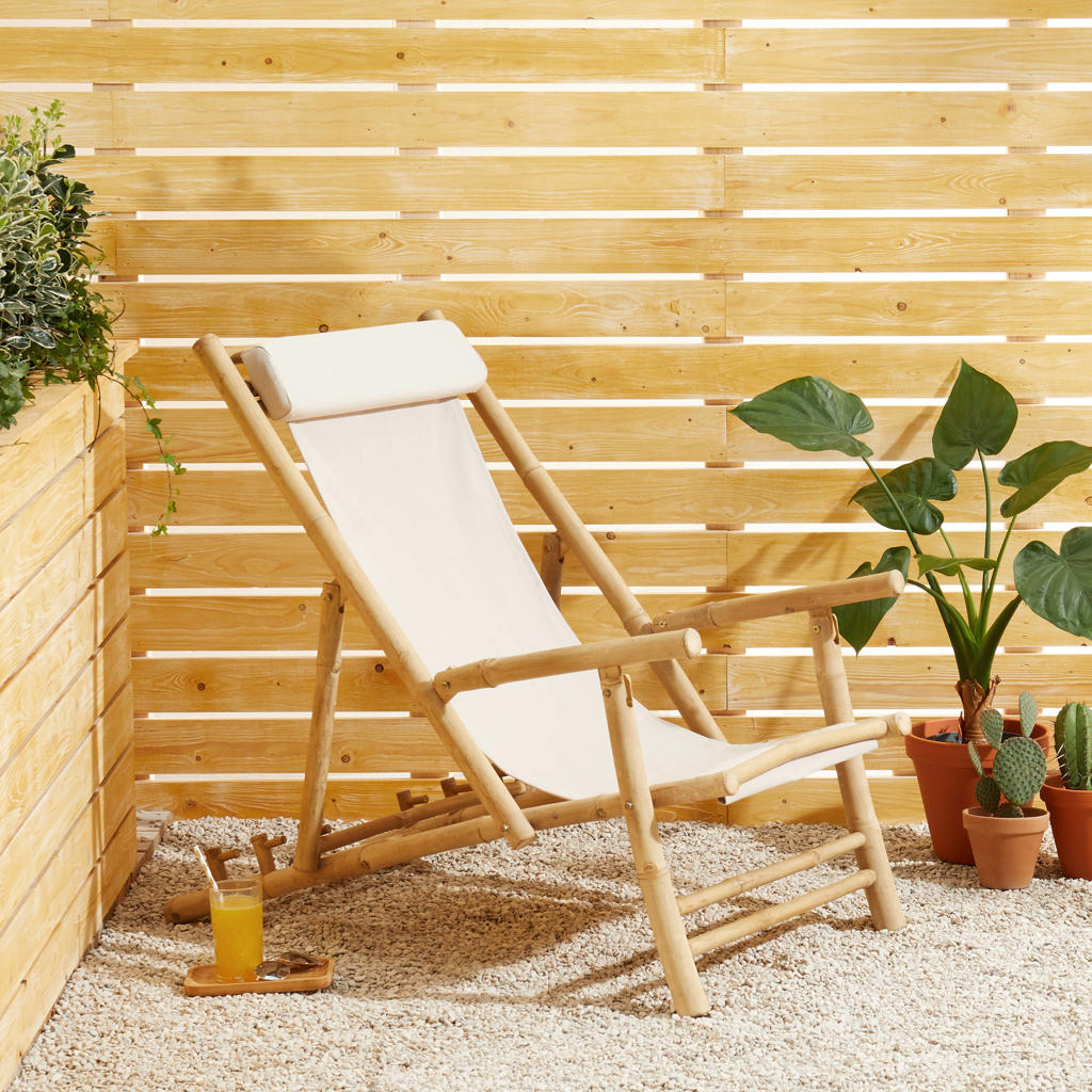 Wehkamp Home strandstoel Bamboo Beach
