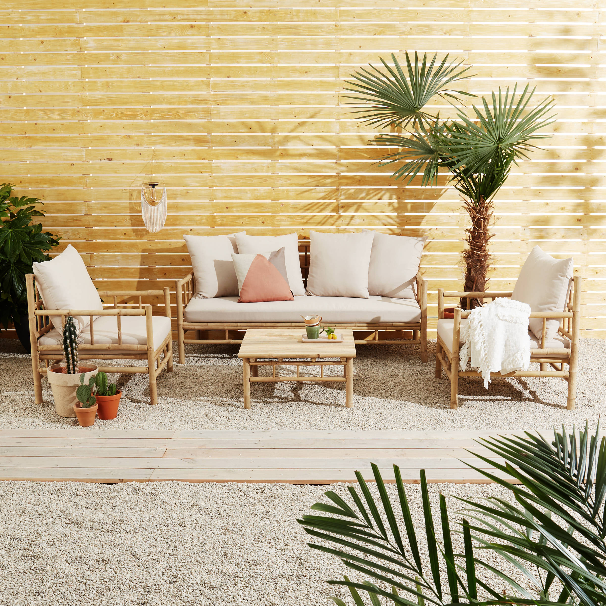 Wehkamp Home loungeset Bamboo Beach | wehkamp