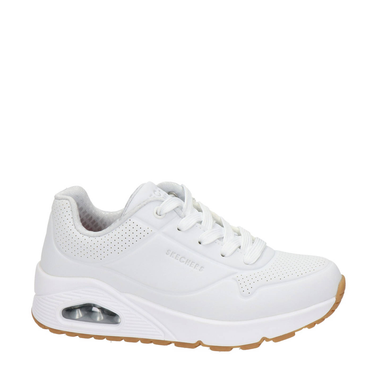 Skechers Uno sneakers wit | wehkamp