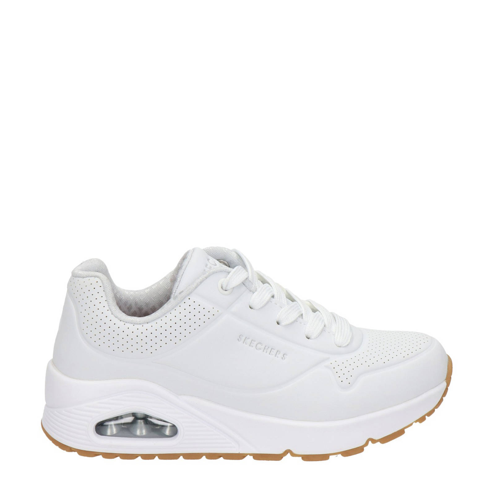 Skechers Uno sneakers wit | wehkamp