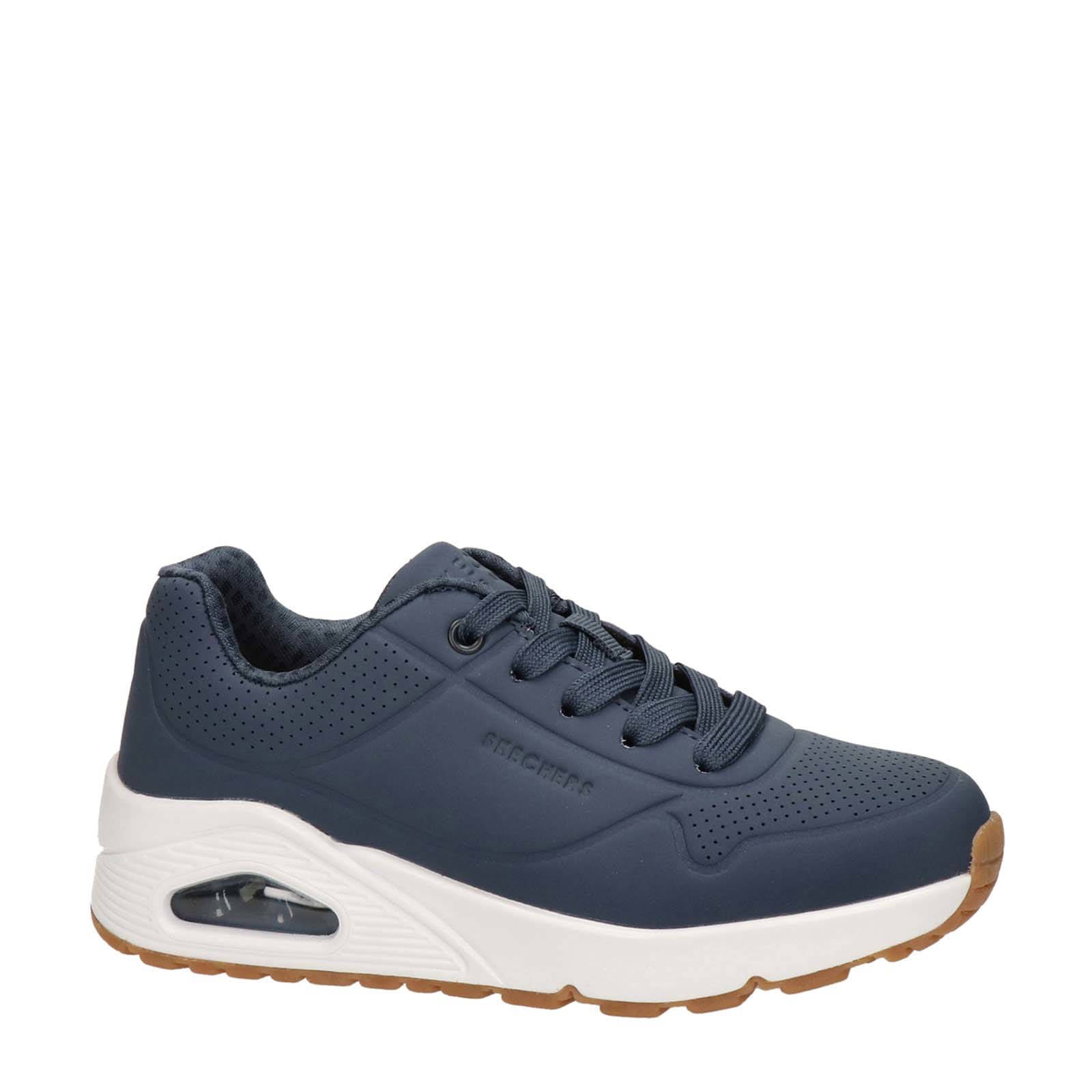 Skechers Uno sneakers blauw | wehkamp