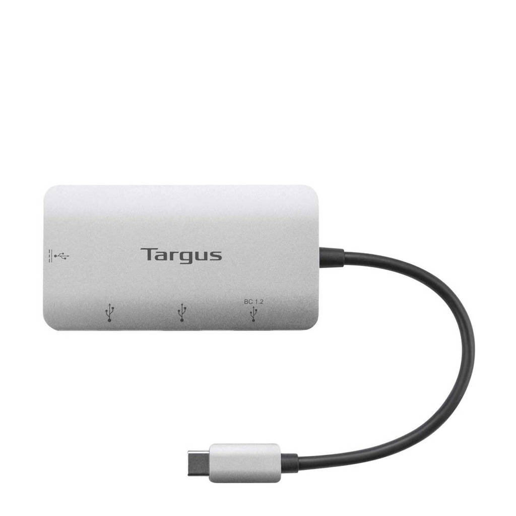 Targus ACH228EU USB-C hub Multipoort, Zilver