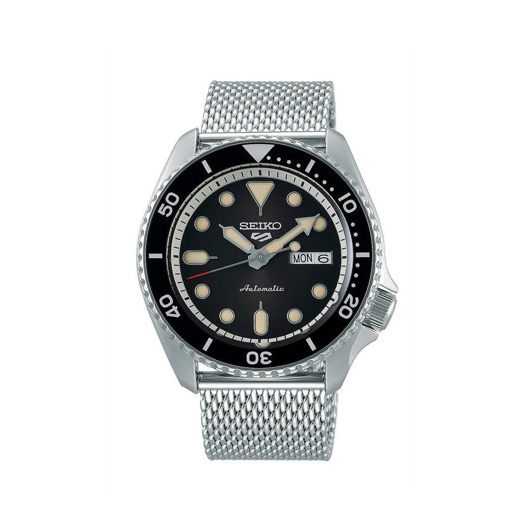 Seiko horloge SRPD73K1 zilverkleur, Zilver