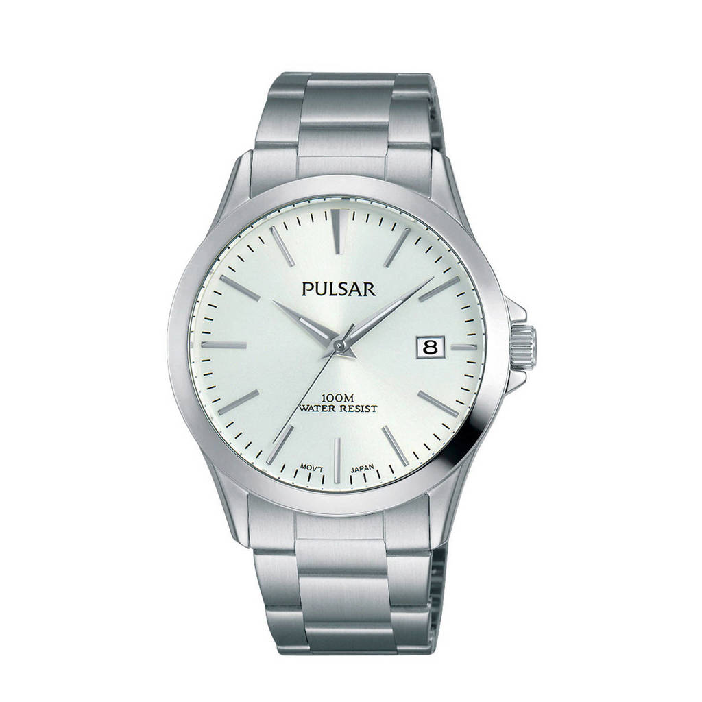 Pulsar horloge PS9449X1 zilverkleur, Zilverkleurig